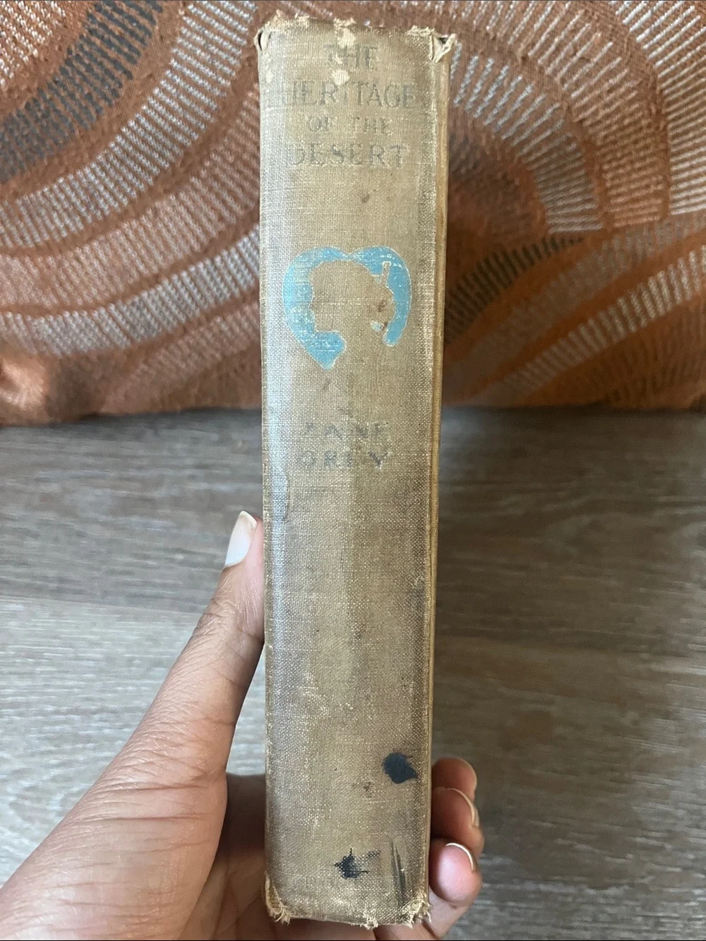 Zane Grey vintage cloth